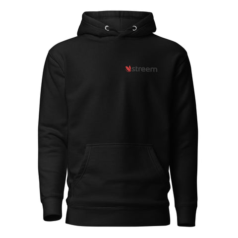 Tri-Trout (On Back) Premium Hoodie