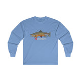 Tri-Trout Ultra Cotton Long Sleeve Tee